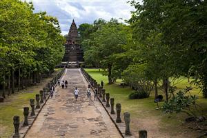 Angkor tempel Phanom Rung, Isaan, Thailand